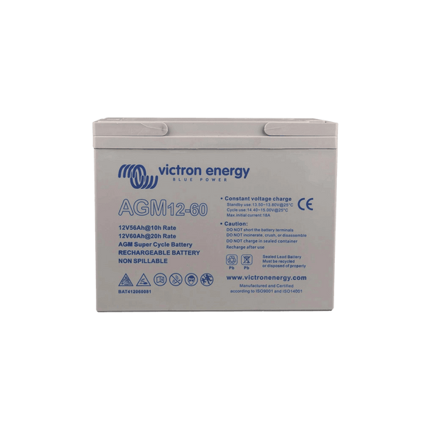 Victron 12V 60Ah AGM Deep Cycle Battery Main Image