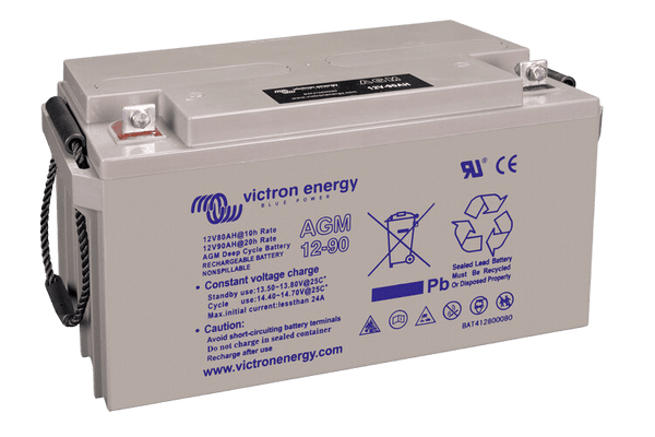 Victron 12V 90Ah AGM Deep Cycle Battery 1