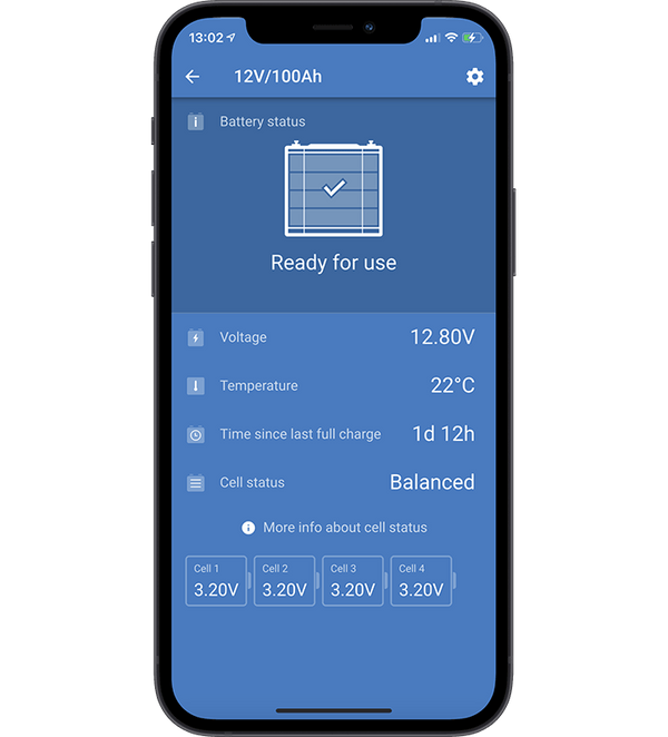 Victron 12V 50Ah Smart LiFePO4 Lithium Battery 3