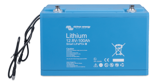 Victron 12V 100Ah Smart LiFePO4 Lithium Battery 1