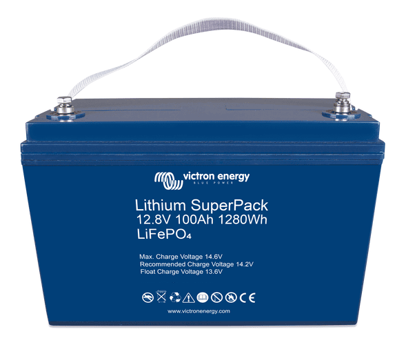 Victron 12V 100Ah SuperPack High Current Lithium Battery 1