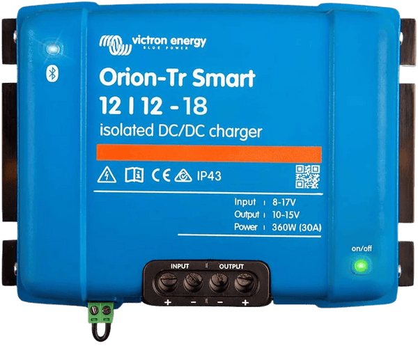 Victron 12V to 12V Orion-Tr Smart 12/12-18A Isolated DC-DC Charger Main Image