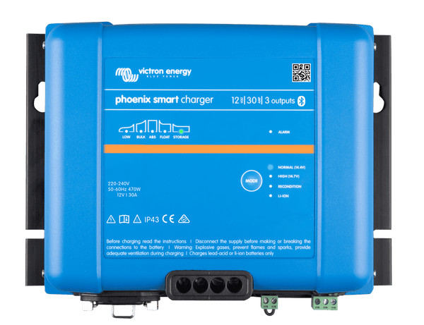 Victron 12V 30A Multi-Bank Phoenix Smart IP43 12/30(3) Battery Charger Main Image