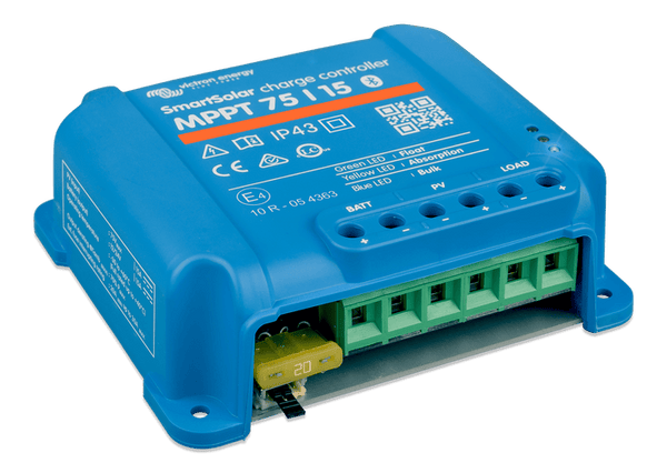 Victron 12/24V 15A SmartSolar MPPT 75/15 Bluetooth Solar Charge Controller 3