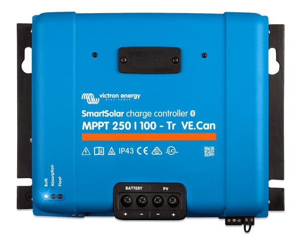 Victron 12/24/48V 100A SmartSolar MPPT 250/100-Tr VE.CAN Bluetooth Solar Charge Controller Main Image