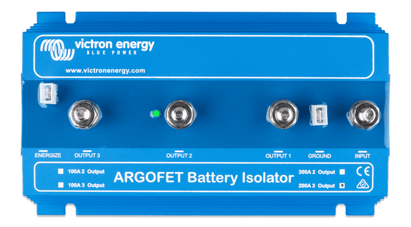Victron 200A Battery Isolator Argo FET 200-3 | 3 Batteries3