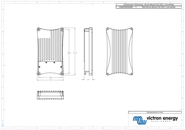 Victron 12/24V 50A Buck-Boost DC-DC Converter 3