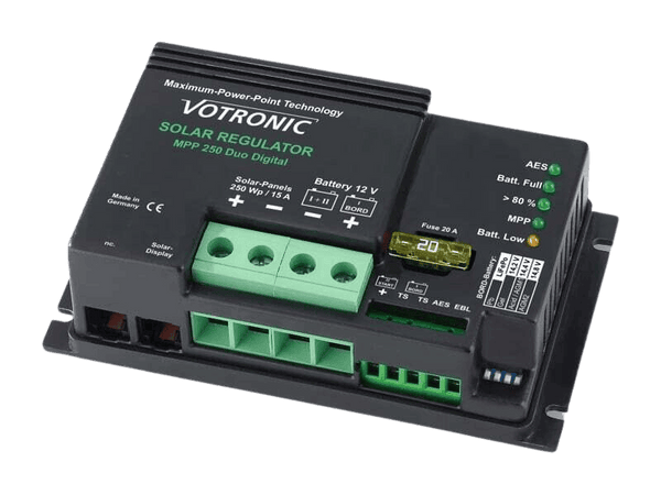 Votronic MPPT 15A Duo (Dual) 250 Solar Charge Controller Main Image