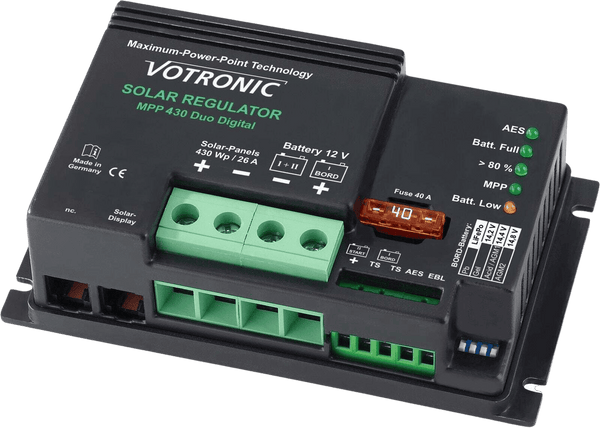 Votronic MPPT 30A Duo (Dual) 430 Solar Charge Controller Main Image