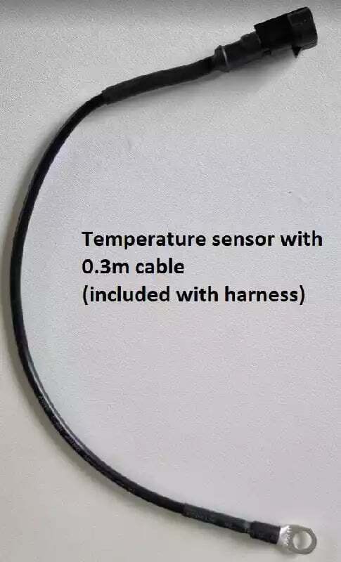 Wakespeed WS500 P-type wiring harness with CAN bus in harness - extra length tails 1