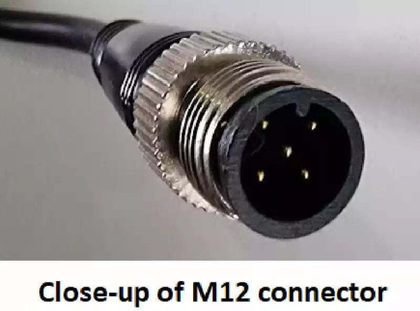 Wakespeed WS500 P-type wiring harness with M12 connector for NMEA2000 connection 1