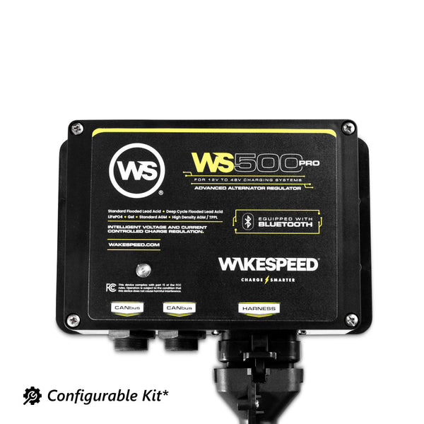 Wakespeed WS500 PRO Bluetooth Alternator Regulator - Configurable Kit 5