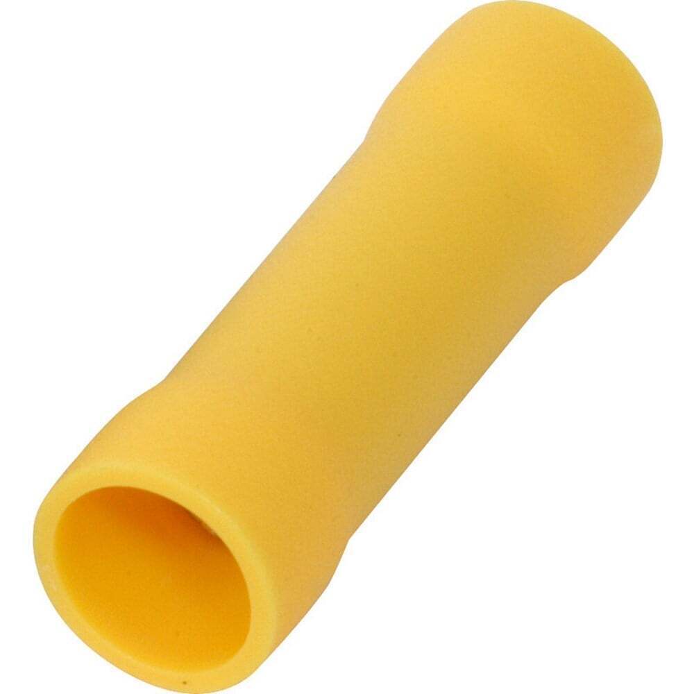 Hellermann Tyton Yellow Butt Splice In-line Crimp Connectors Main Image