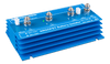 Front angled view of the 200 amp battery isolator highlighting the connection bolts