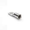 Detailed close-up of the flared bellmouth entry on a copper lug