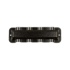 Top-down view of the black protective cover for the 250A busbar