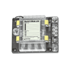 Top-down view of SafetyHub 150 fuse block with clear ignition protected cover