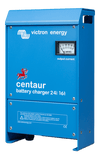 Right side perspective of Victron Centaur 24/16 battery charger housing