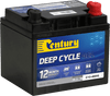 Century C12-40DG 12V 37Ah Gel Deep Cycle battery with red positive and black negative terminals