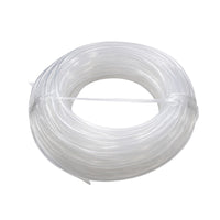 Coiled roll of white 10mm PTFE tubing for battery venting