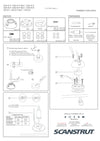 Official installation instructions for Scanstrut DS21 and DS16 series cable seals
