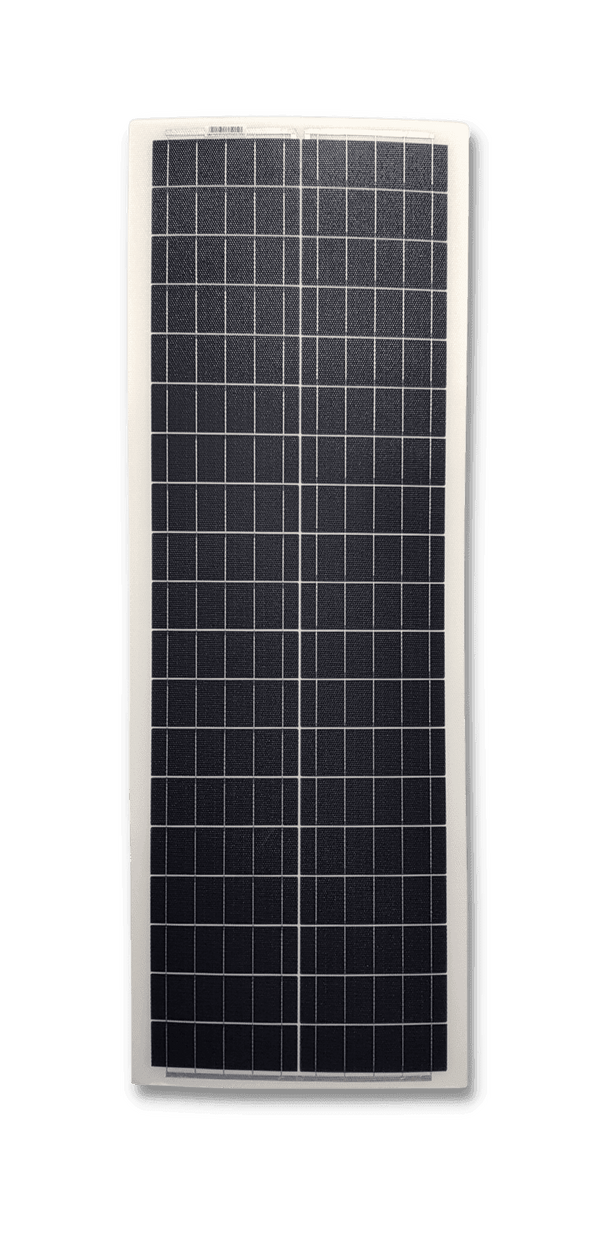 Sunman eArc 63W - Flexible Solar Panel - Junction Box Underneath Main Image