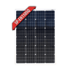 Enerdrive 150W monocrystalline fixed solar panel with silver frame and red SKU ribbon in corner