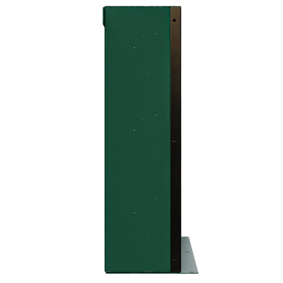 Side profile of the slimline battery case showing the depth dimension