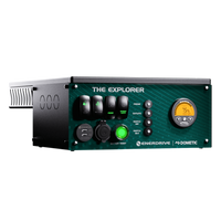 Teal top-mount configuration of the Explorer canopy power system with switches and monitor