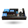 Angled view of Exotronic pre-wired board with Victron MPPT, Cerbo GX and Orion XS components