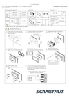 Installation instructions for the Scanstrut Flip Pro Multi power socket