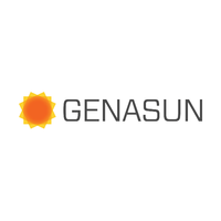 Infographic of Genasun GV-5 features including fast MPPT tracking and US manufacturing