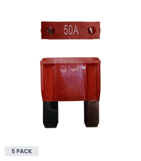 Exotronic 50A Maxi Blade Fuse - 5 pack