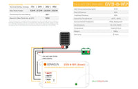 Genasun 54.2V 8A GVB-8 Waterproof MPPT Boost Solar Charge Controller