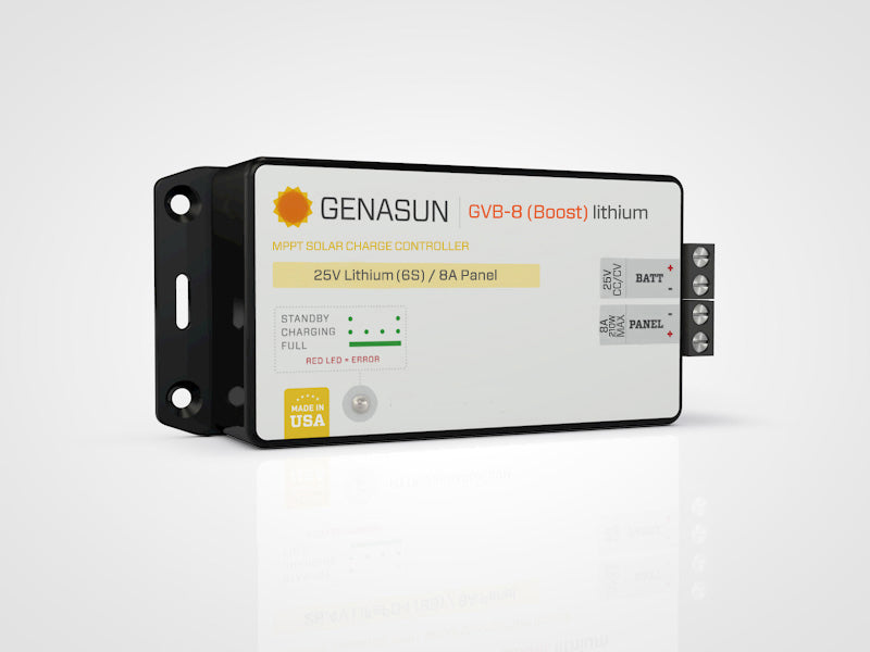 Genasun 25V 8A GVB-8 Li MPPT Boost Solar Charge Controller