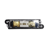 Top-down technical view of an installed 300A ANL fuse within the holder