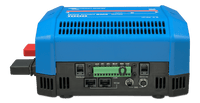 Bottom view of Lynx Smart BMS 1000 showing VE.Can ports and removable I/O multi-connector