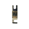 Top view of 23A Midi fuse featuring clear housing and tin-plated terminals