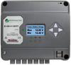 Grey Morningstar EcoBoost MPPT 30A solar controller featuring digital display, navigation buttons and dual USB ports