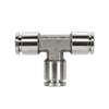 Exotronic 'T' 10mm OD Stainless Steel PTFE Tube Joiner