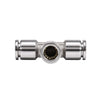 Exotronic 'T' 10mm OD Stainless Steel PTFE Tube Joiner