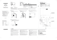 Installation guide and drilling template for Scanstrut 12V Ventura power outlet