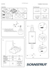 Step-by-step installation instructions for the Scanstrut DS-HD6 double cable seal