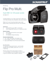 Product feature summary sheet for Flip Pro Multi dual USB-C and 12V socket