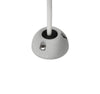 Scanstrut grey vertical cable seal with white cable passing through black rubber bung