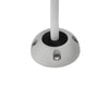 Grey Scanstrut vertical cable seal with a white cable passing through a black bung