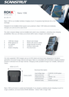 Specification sheet for Nano 10W wireless charger with dimensions and IPX6 rating