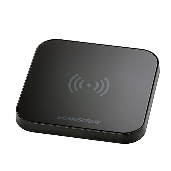 Scanstrut 15W magnetic Ultra Qi2 waterproof wireless charger in black