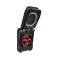 Scanstrut Ventura solar input socket with open flip lid and red 50A Anderson connector