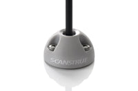 Light grey Scanstrut vertical cable seal with a black cable entering through the top